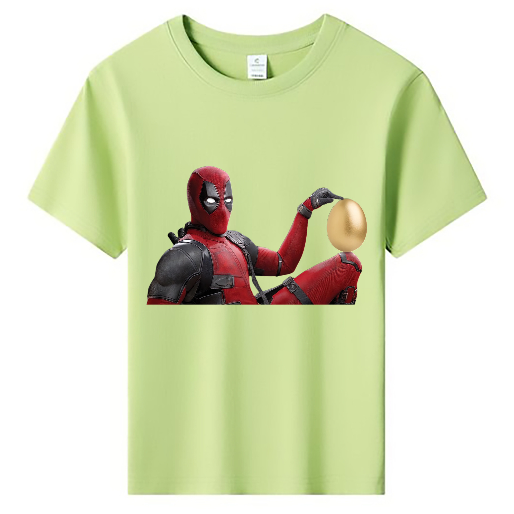 （画像用） Deadpool デッドプール 綿100％キッズTシャツ（フロントプリント）